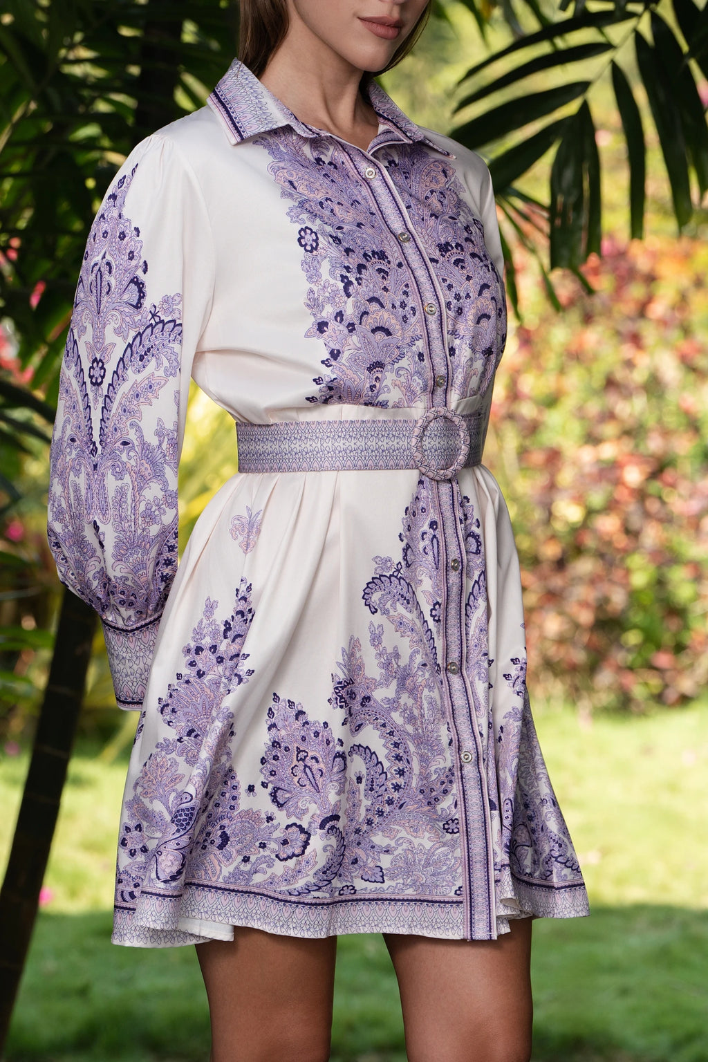 Lavande Muse Dress