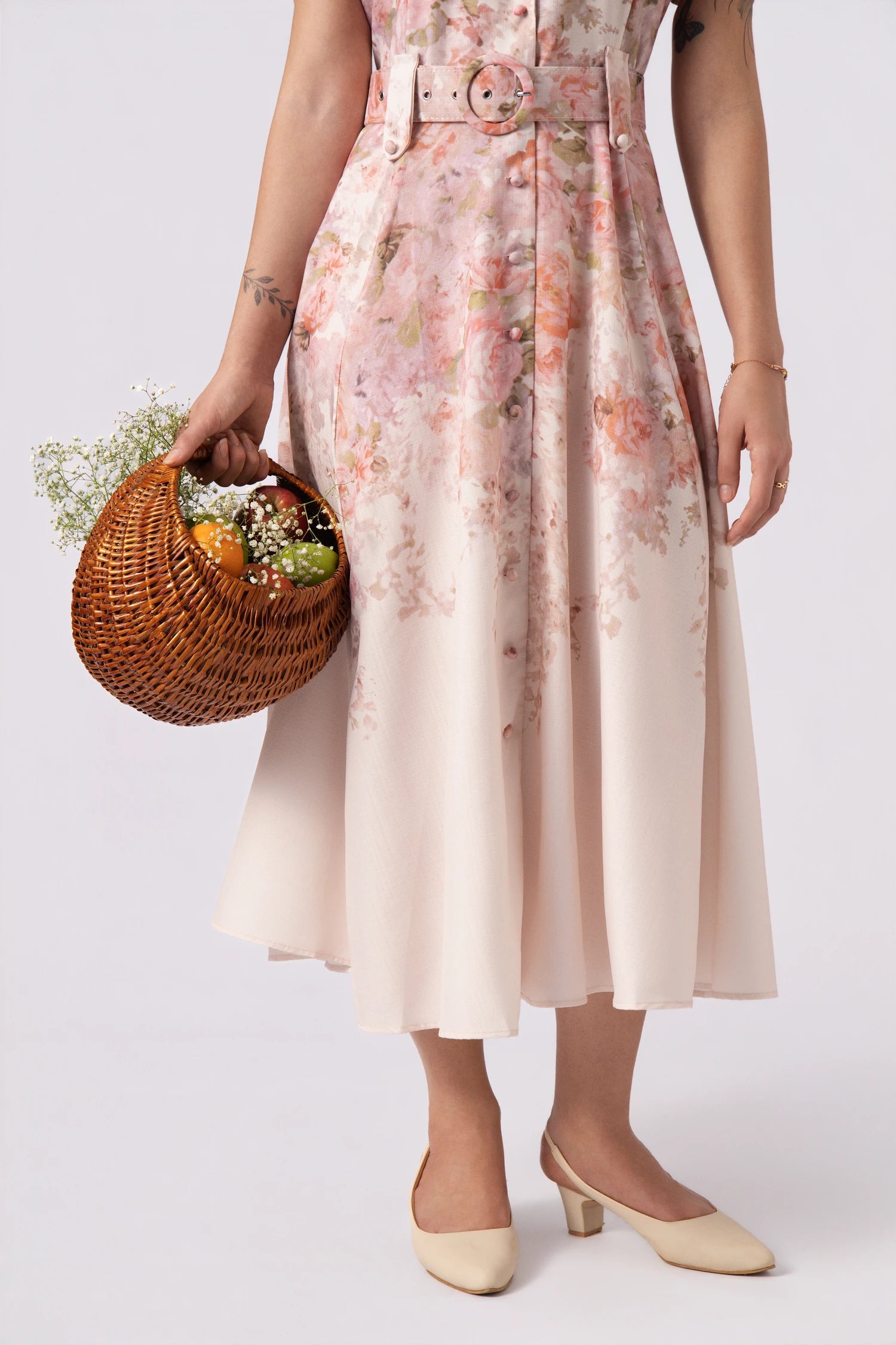 Maison Rose Dress - Rose Blush