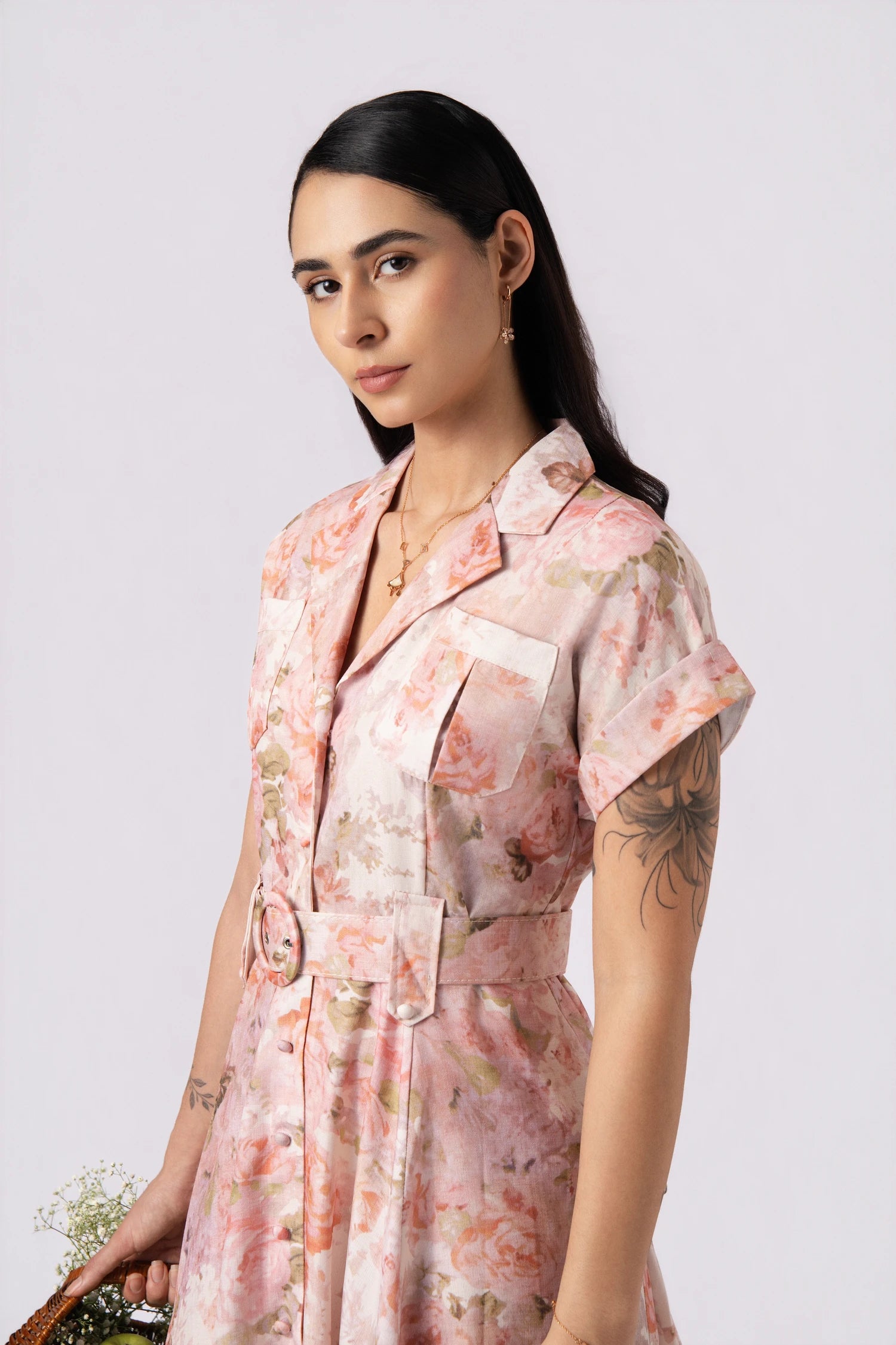 Maison Rose Dress - Rose Blush