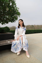 Rose Jardin Signature Dress - Blue