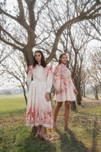 Rose Jardin Signature Dress - White