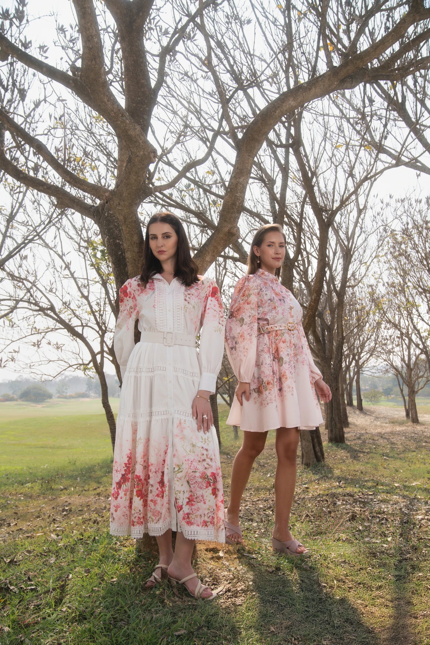 Rose Jardin Signature Dress - White