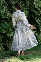 The Amalfi Paisley Dress
