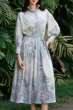 The Amalfi Paisley Dress