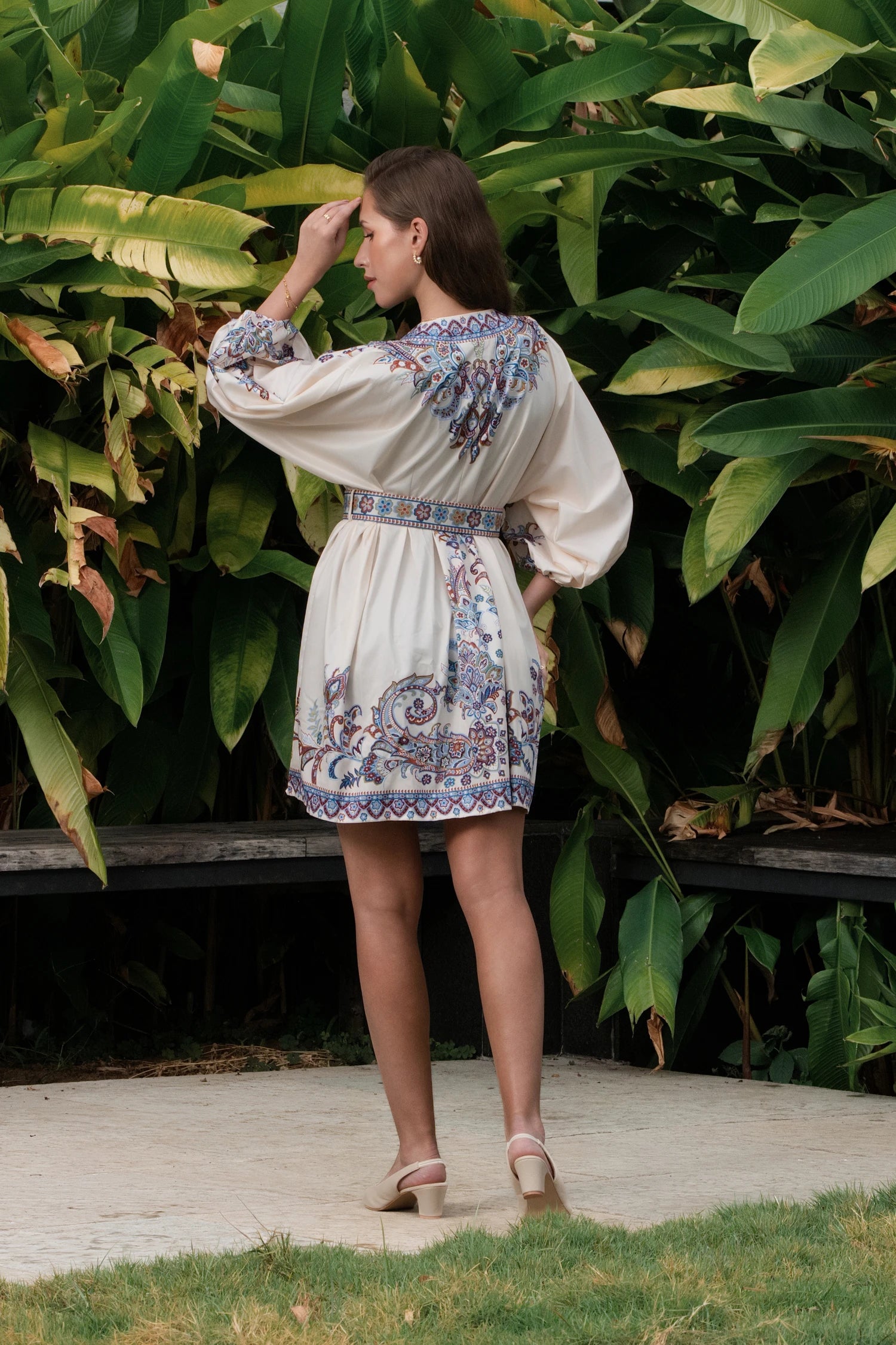 The Azure Garden Dress