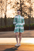The Capri Lace Dress - Green